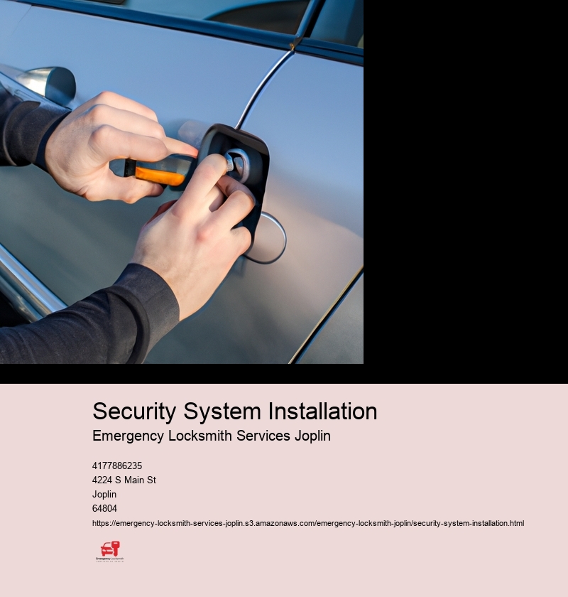 Security System Installation