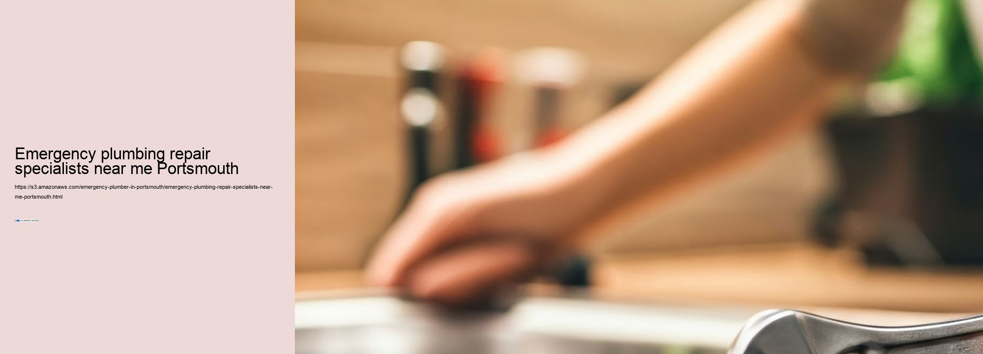 Emergency plumbing repair specialists near me Portsmouth