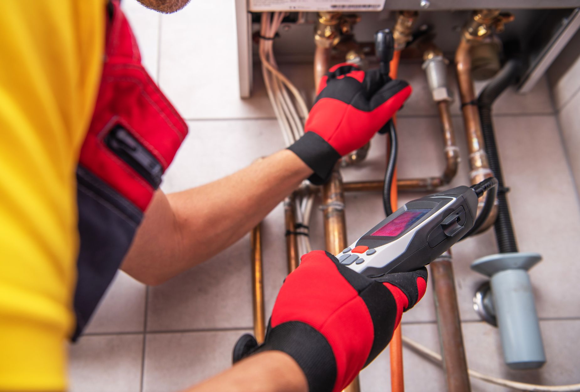 Can you repair leaking pipes under sinks?