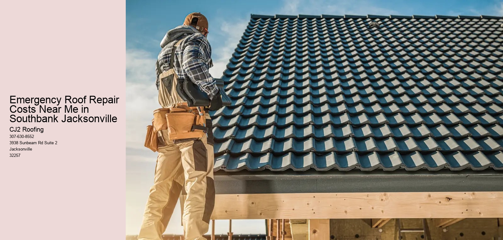 Emergency Roof Repair Costs Near Me in Southbank Jacksonville