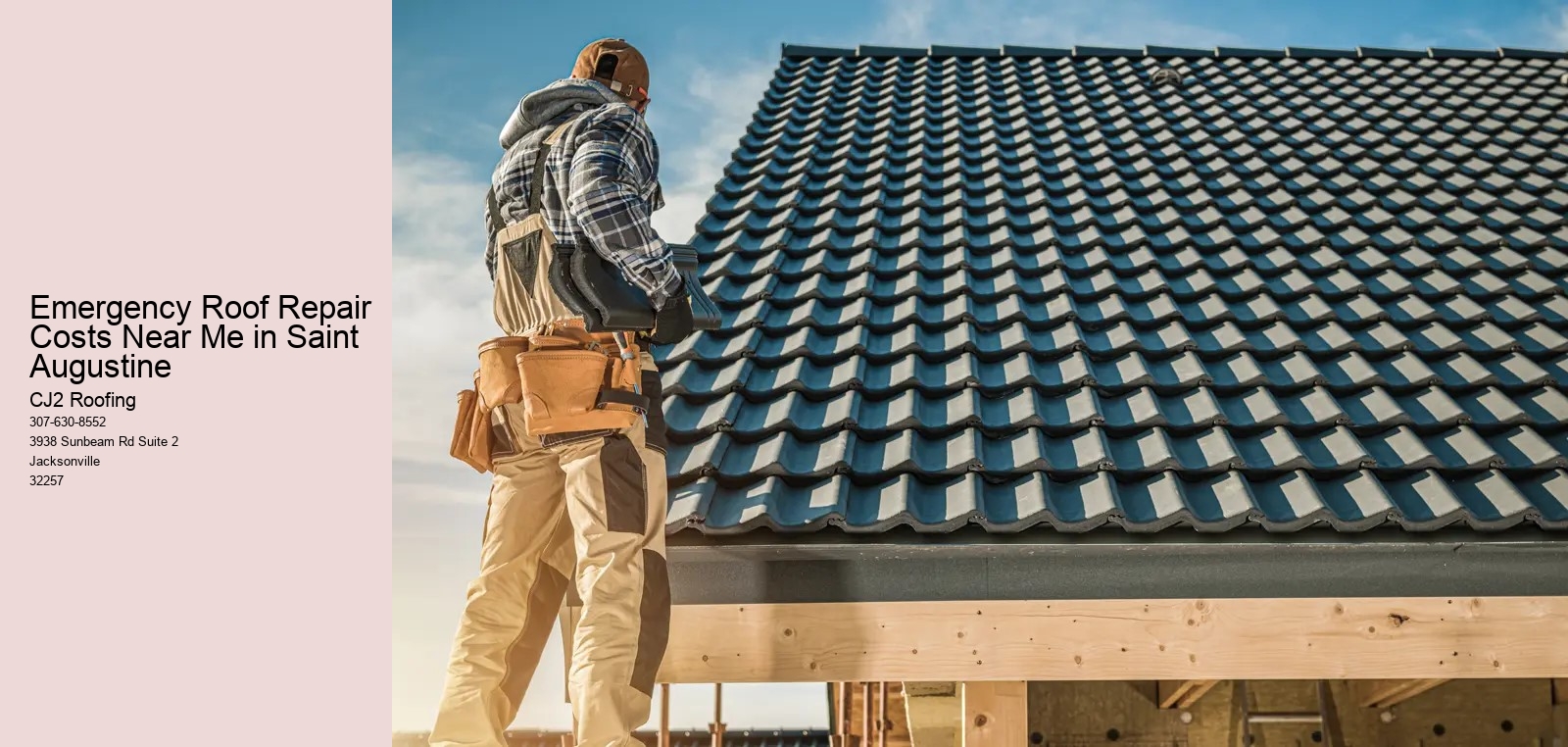 Emergency Roof Repair Costs Near Me in Saint Augustine