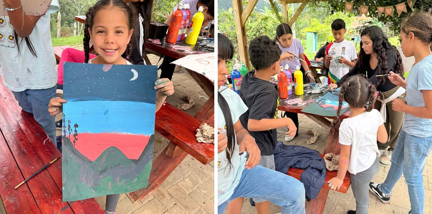 Art project Emiliani Children featured