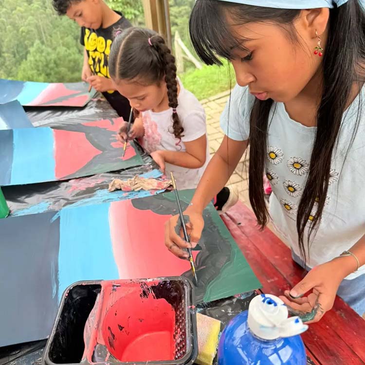 Art project Emiliani Children