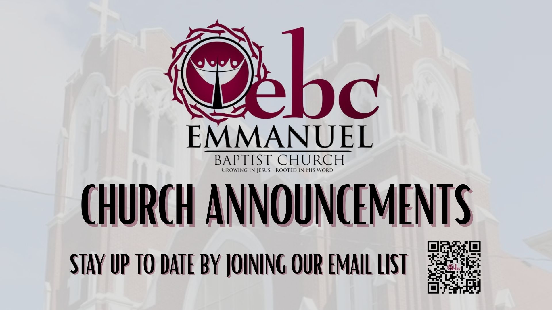 announcements