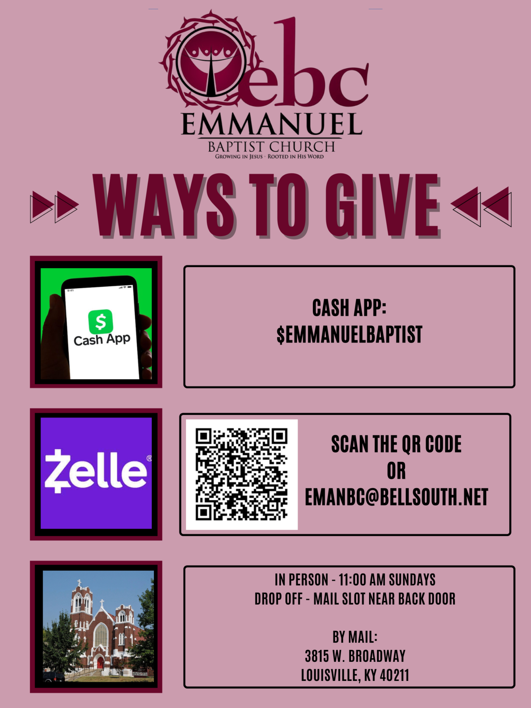 Ways to Give