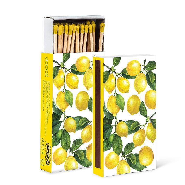 Sです　マリーゴールドとレモンツリーBOX3点セット Allover Lemons Matches-45 Stks-4
