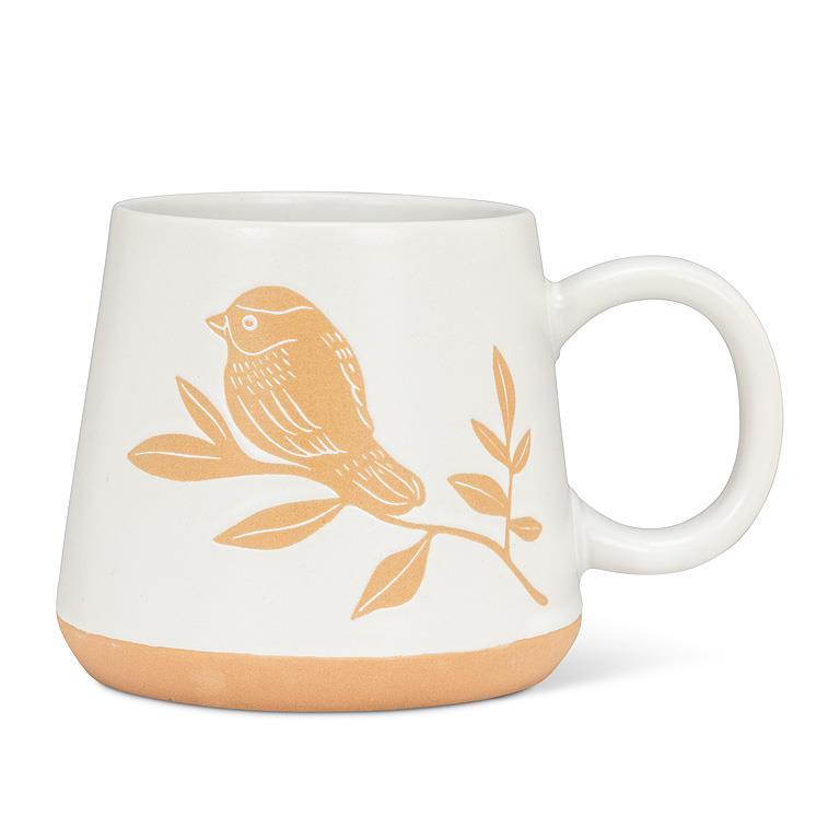 Oversized Mug w/Birds on Branch-4