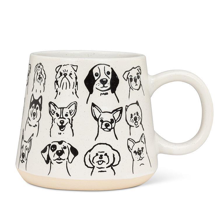 Oversized Mug w/Dogs-4