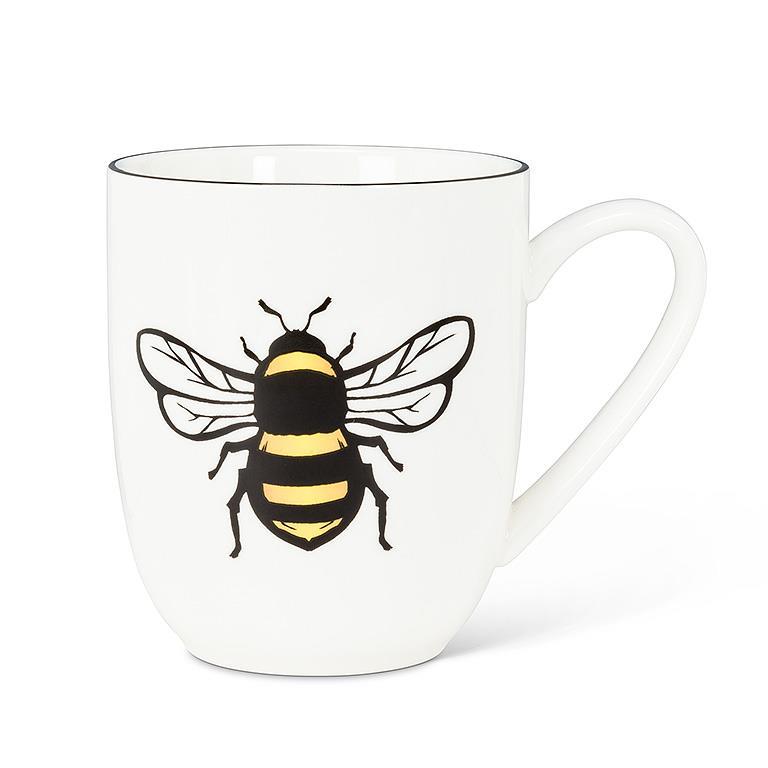 Yellow Bee Belly Mug-4.5