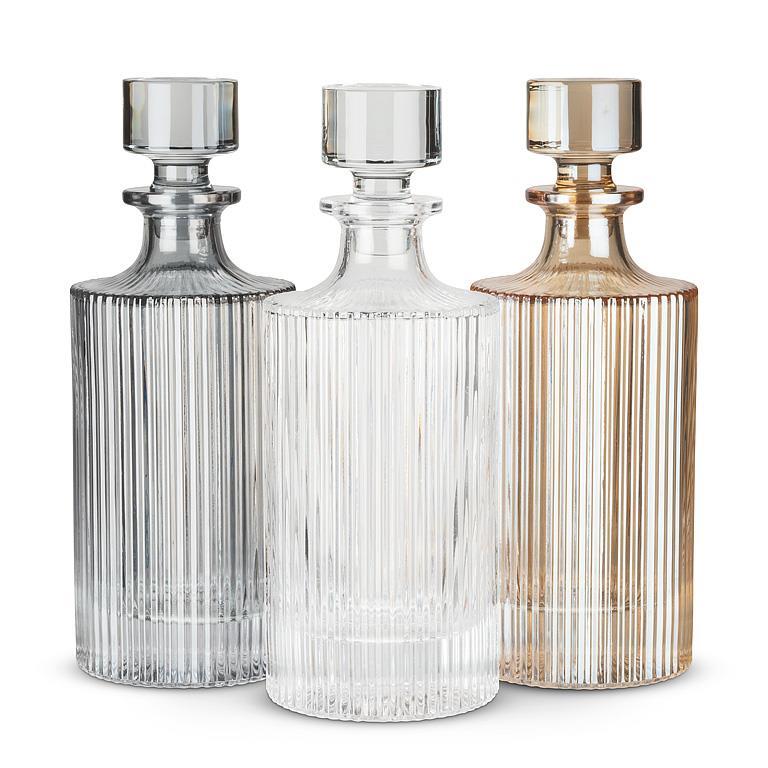 ディンプル　セラミック　デキャンタWHYTEN&MACKAY Decanter Vertical Optic Decanter-Clear-10.5