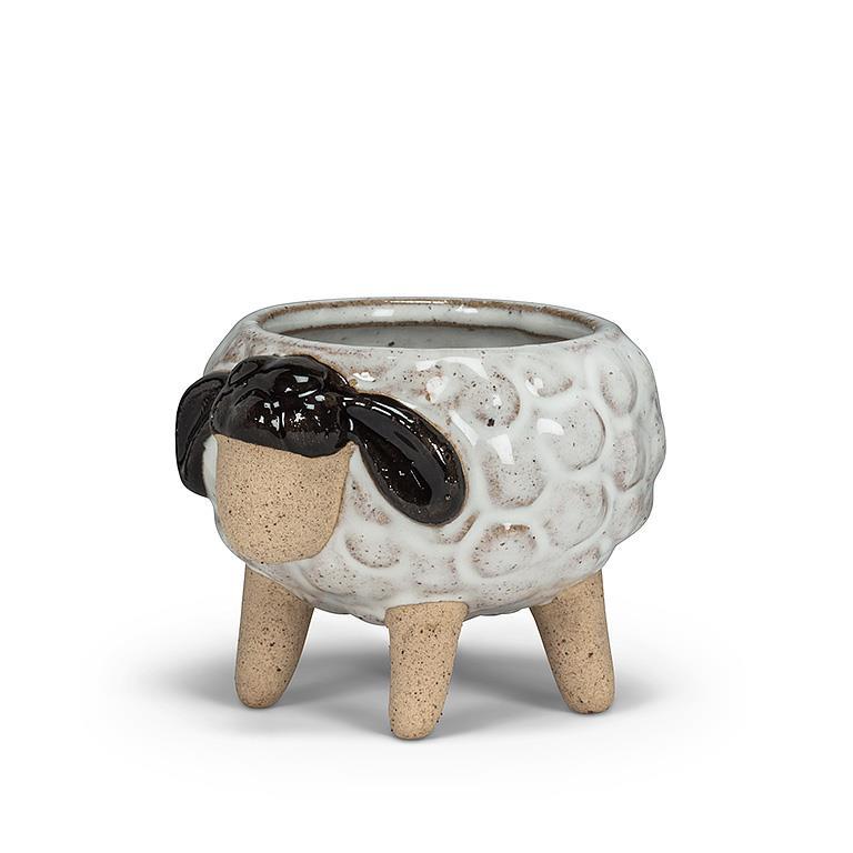 Sm Sheep on Legs Planter-2.5