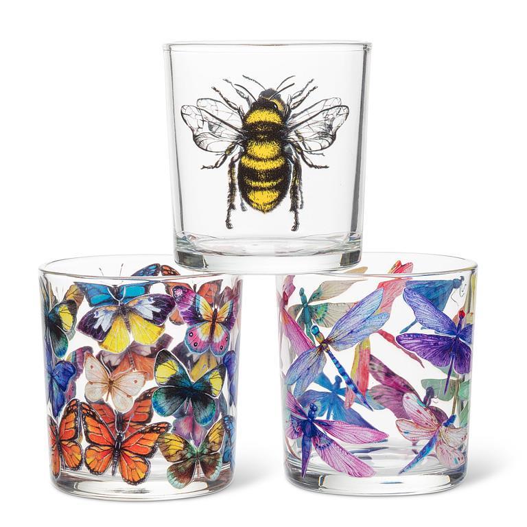 Colourful Butterflies Votive-3