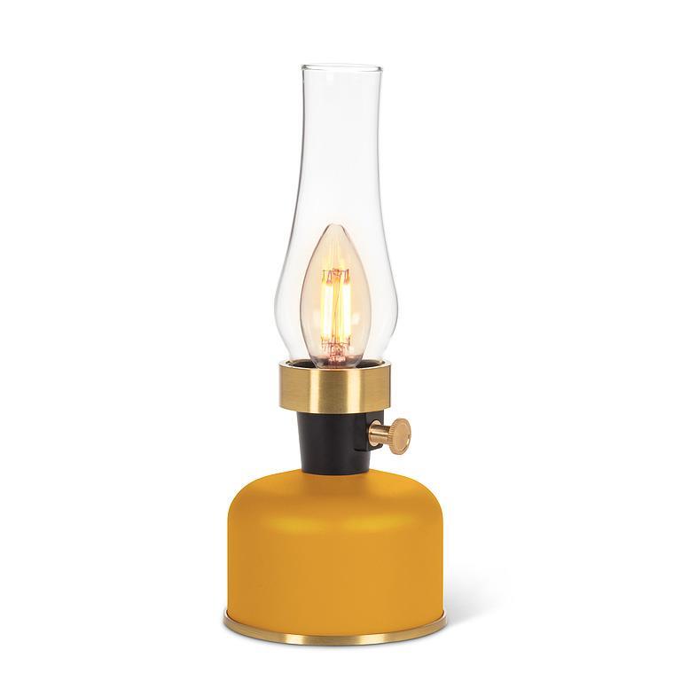 LOVBEM-ChironexWEBSHOP LIMITEDORANGE38灯 Lantern LED Lamp w/Chimney-Ochre-10.5