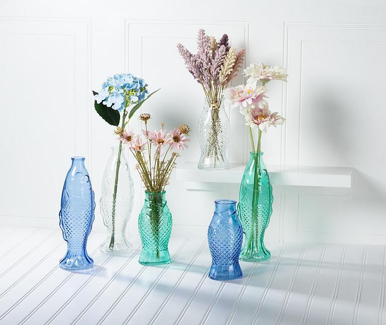 Sm Spouting Fish Vase-3Asst-7