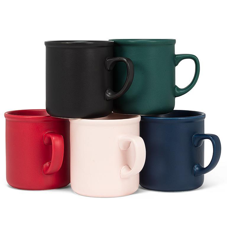 Classic Matte Mug-Pink-3.5"H(12oz)
