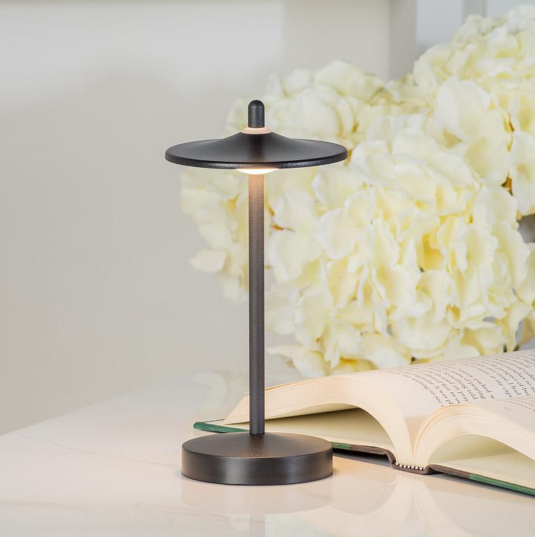 Disc Shade Mini LED Light-Blk-7
