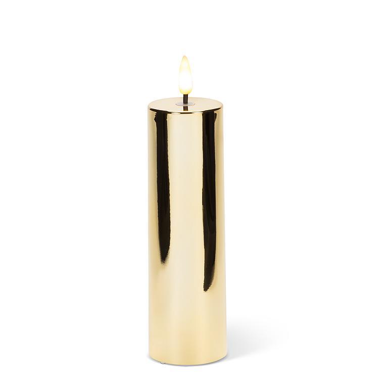 Md Metallic LED Pillar-Gold-2x6