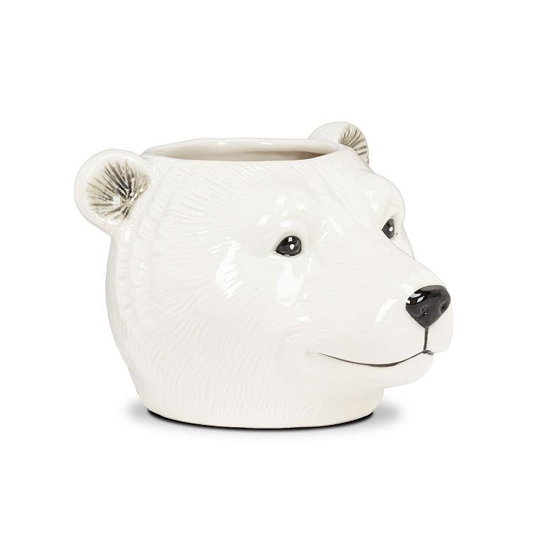 Md Polar Bear Planter-3.5