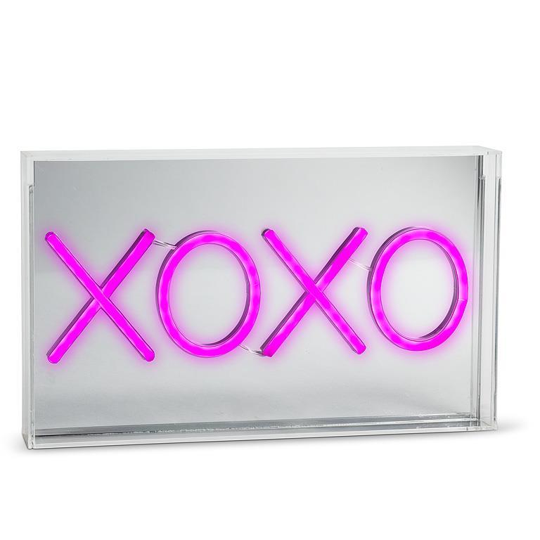 XOXO Neon LED Sign-Pink-7x12