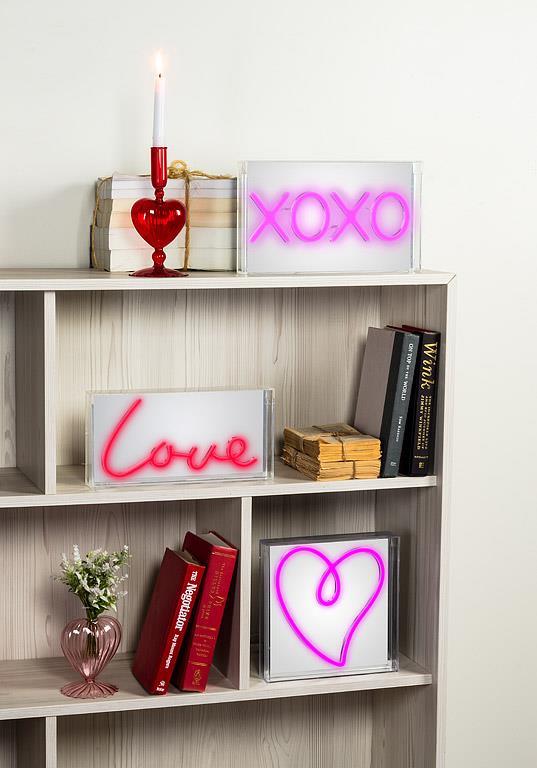 XOXO Neon LED Sign-Pink-7x12