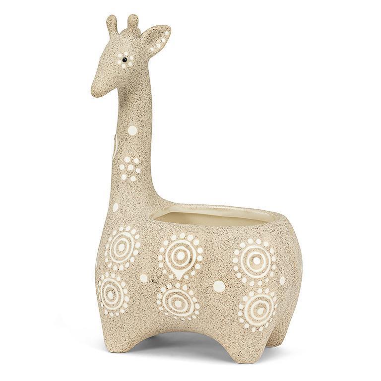 Giraffe Shaped Planter-7