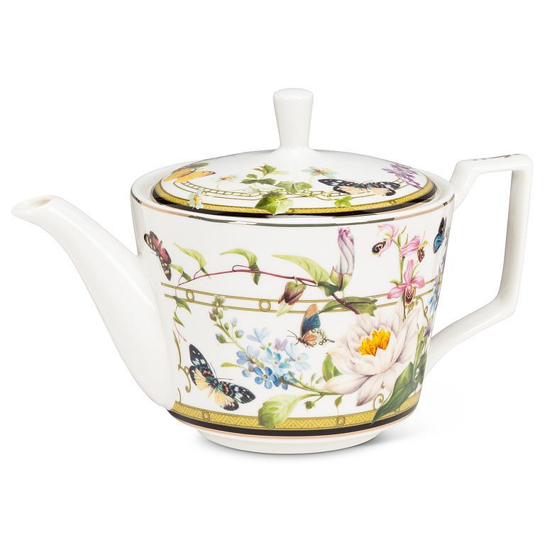 Butterfly Garden Teapot-8.5