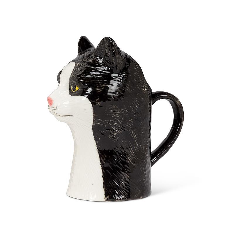 Blk/Wht Cat Sm Jug-5