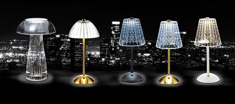 Abbott Table Light - Black Base - Jill's Table