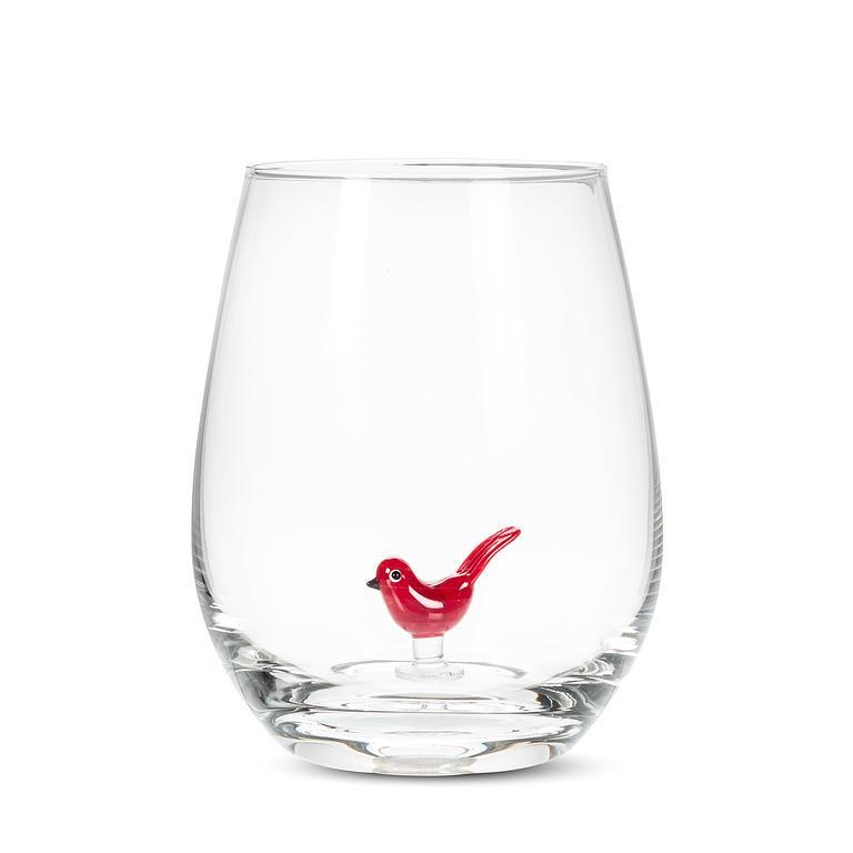 Cardinal Icon Stemless Wine Glass-4.5"H(20oz)