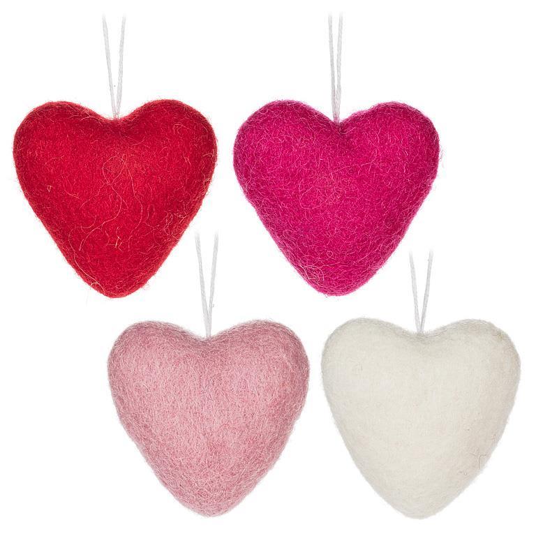 Mini Heart Ornament-4Asst-2