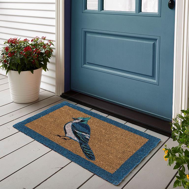 Blue Jay Doormat-18X30