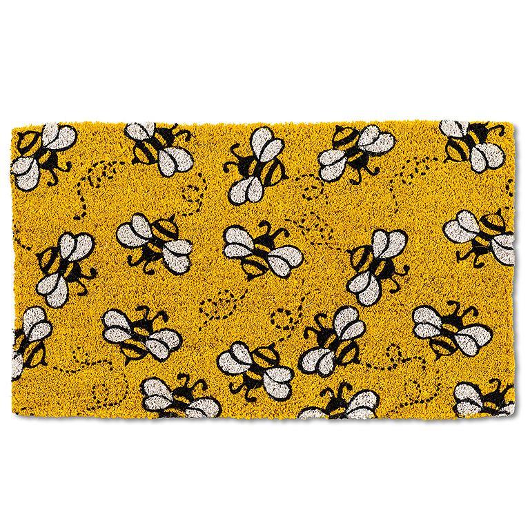 Allover Flying Bees Doormat-18x30