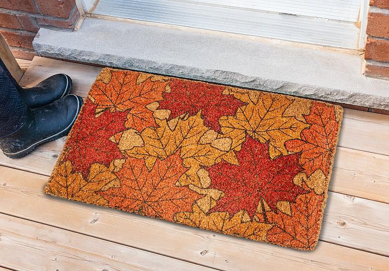 Autumn Leaves Doormat-18x30