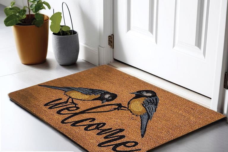 Bird Welcome Doormat-18x30