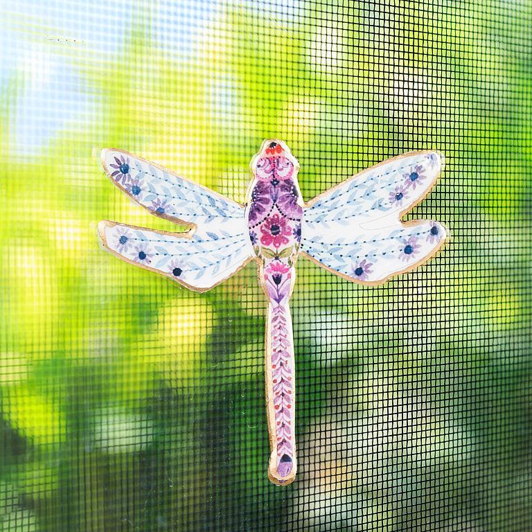 Dragonfly Two-Sided Magnet Decor-3