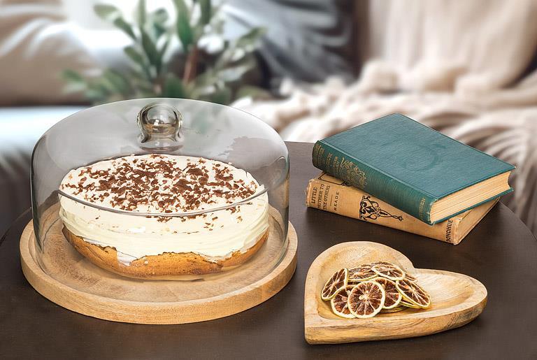 Lg Covered Cheese/Cake Dome-11.5