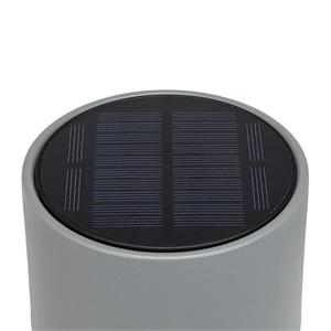Classic Solar LED Outdoor Table Lamp-Gry-12