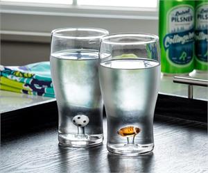 Soccer Ball Icon Beer Glass-6