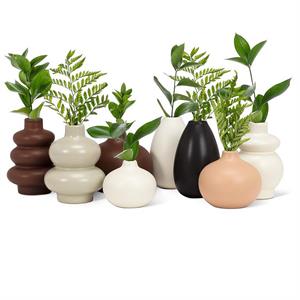 Sm Double Stack Bud Vase-Sage Green-4