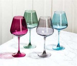 Oversize Red Wine Glass-Burgundy-9"H(18oz)