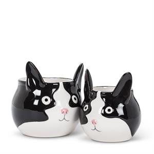 Lg Cat Head Planter-4