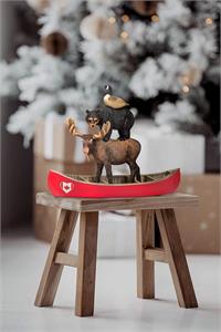 Stacked Winter Animals in Canoe-10