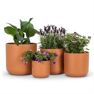 2Xlg Classic Planter-Terracotta-9