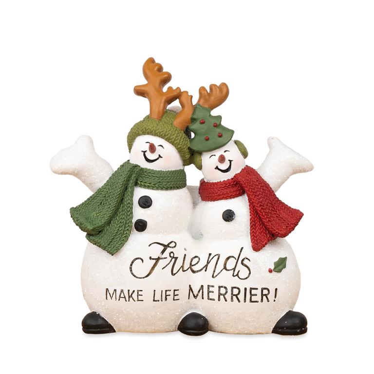 248-14163 | Snowman with Birds - It's Finally Christmas