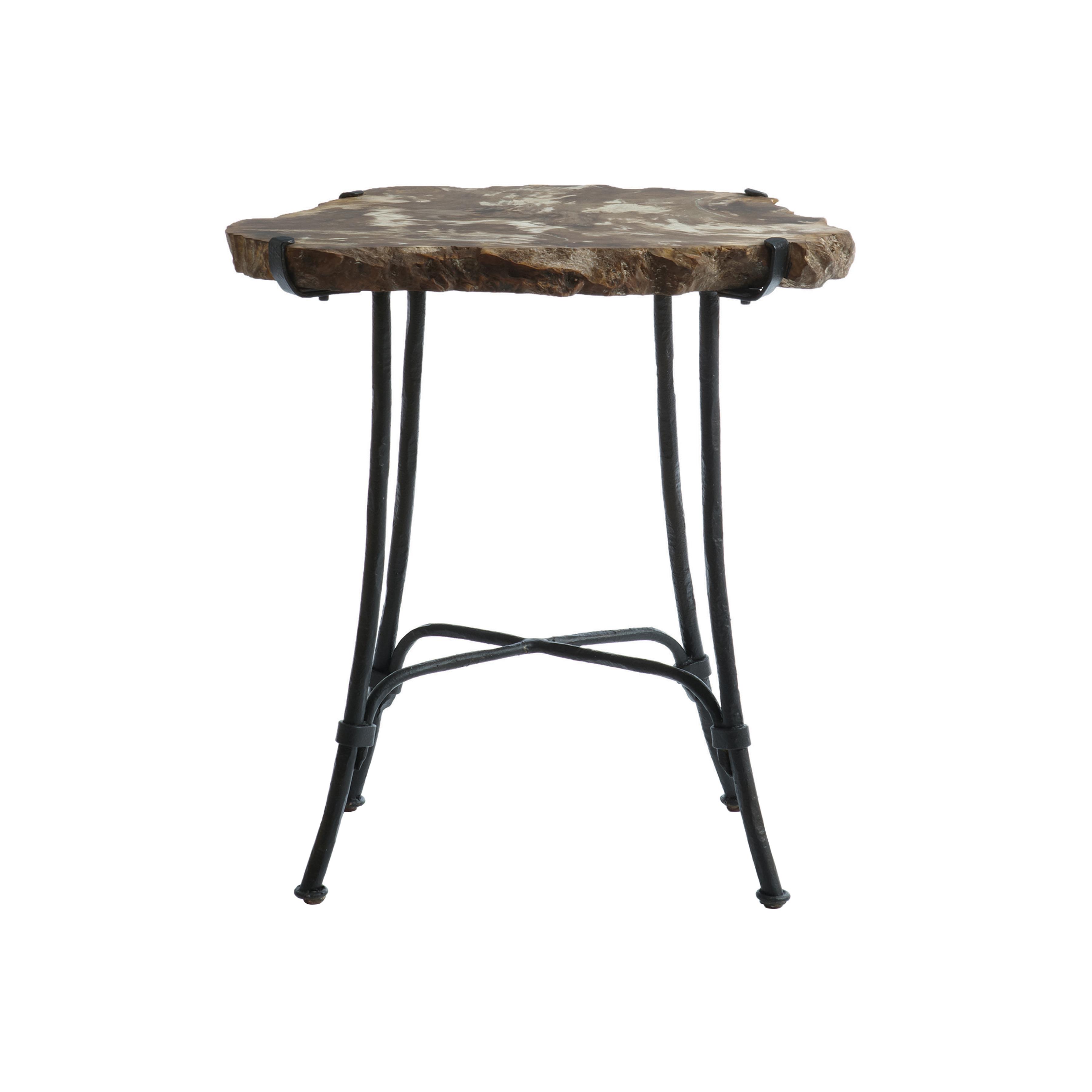 Petrified Accent Table