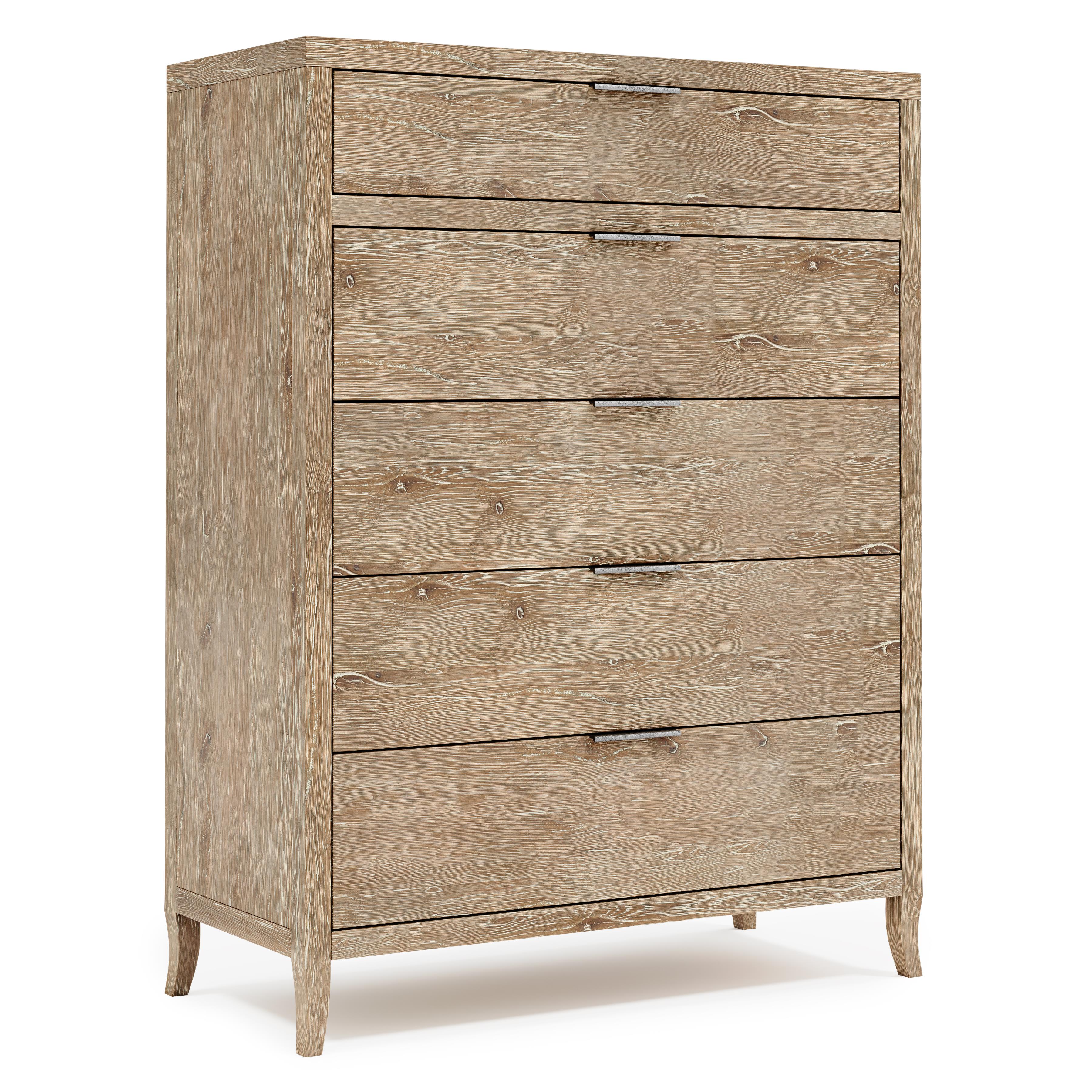 slim fit dress slacks Harbor 3 Drawer with Divded Top Drawer Dresser, Blonde main image 1