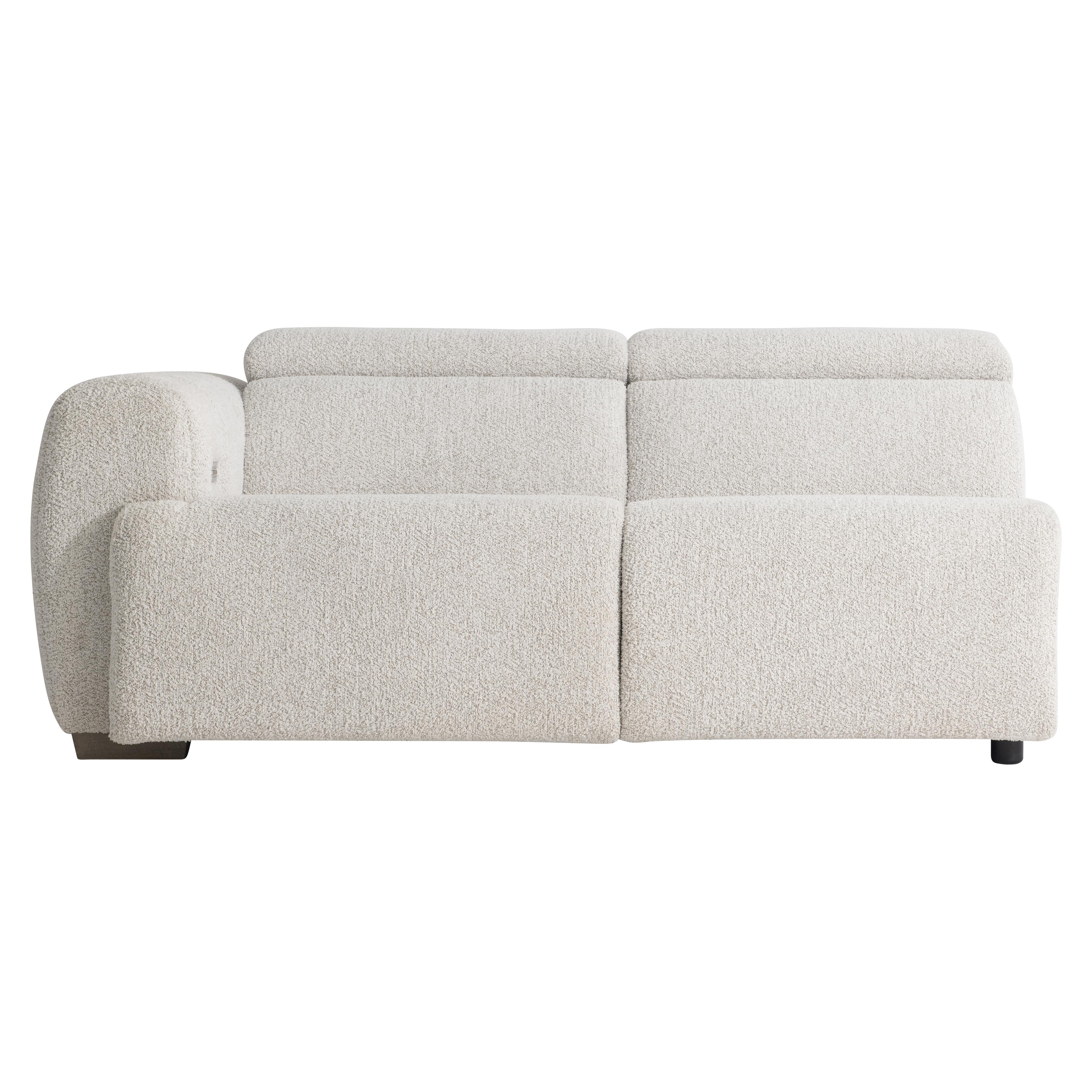 Aldo Fabric Left Arm Power Motion Loveseat
