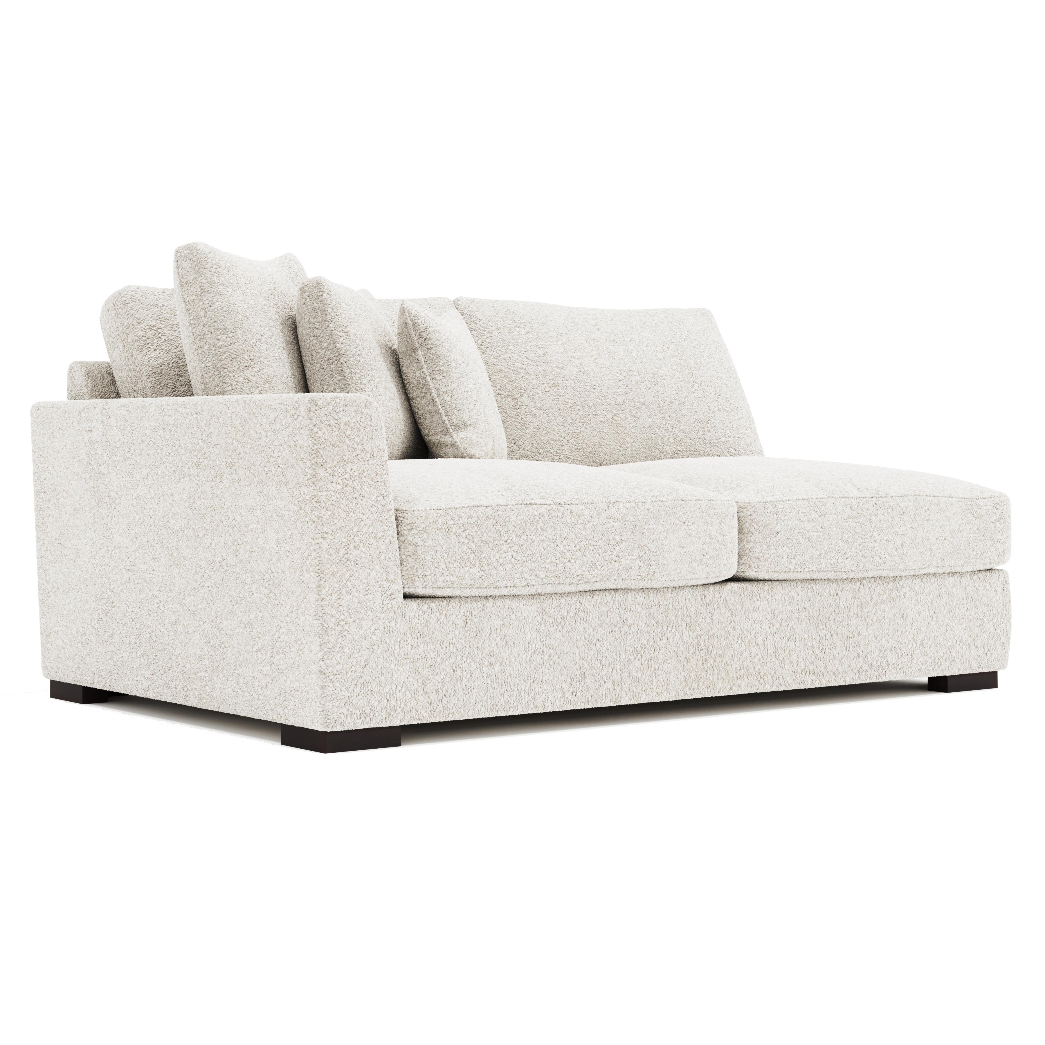 Nicolette Fabric Left Arm Loveseat