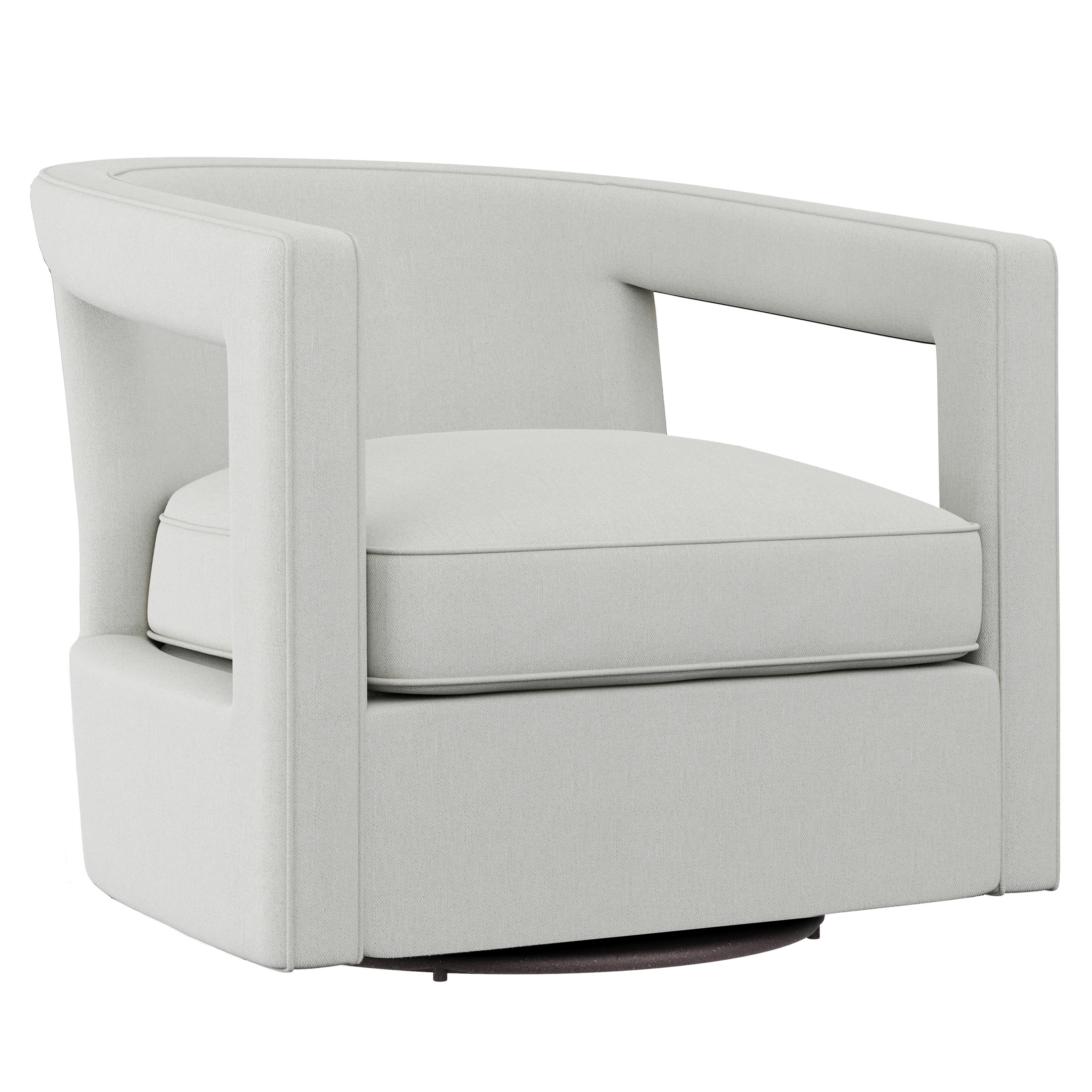 Alana Fabric Swivel Chair