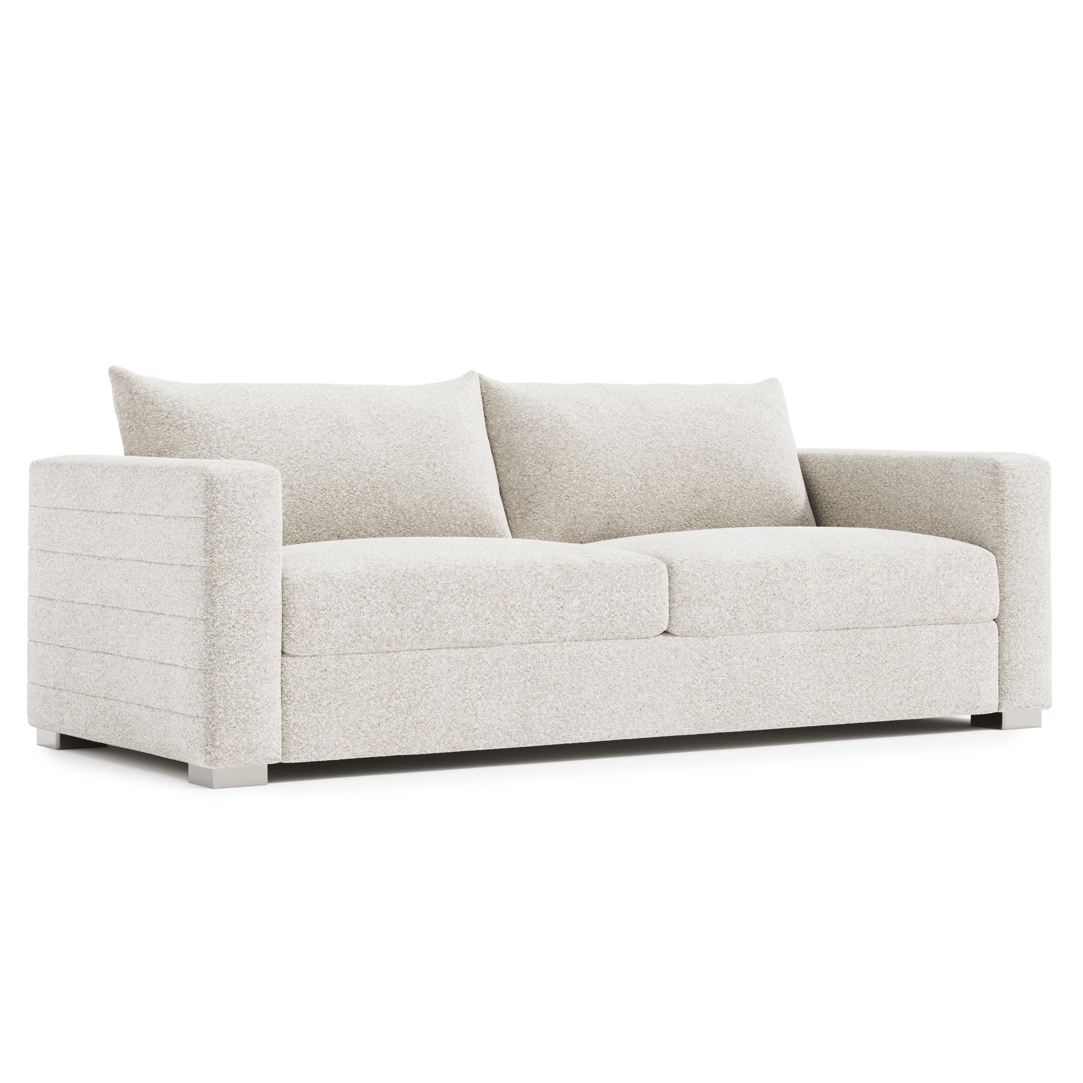Helena Fabric Sofa Without Pillows